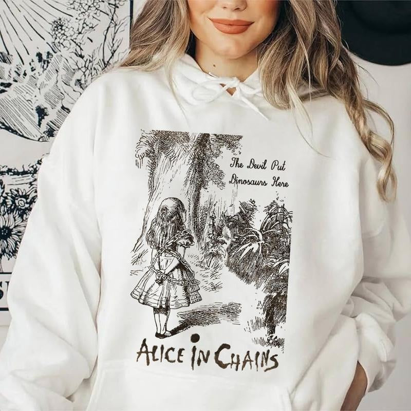 1990 The Chains Shirt, Grunge Legend, Vintage Band T Shirt, Unisex Sweater Pullover Tee Hoodie, Sweatshirt | HypeDripTees.com