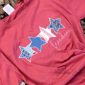Freedom Star USA Patriotic 4th of July Short Sleeve