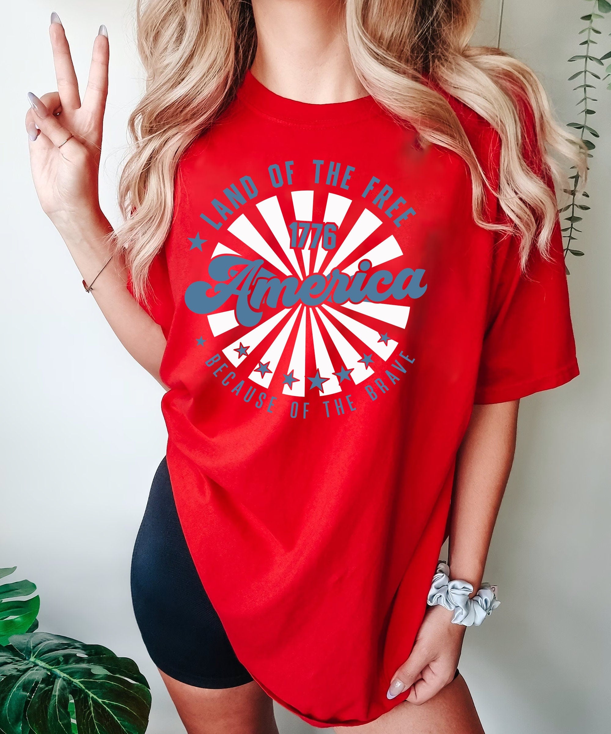 Comfort Colors Retro America America 4th July Fourth July Patriotic Usa (3)