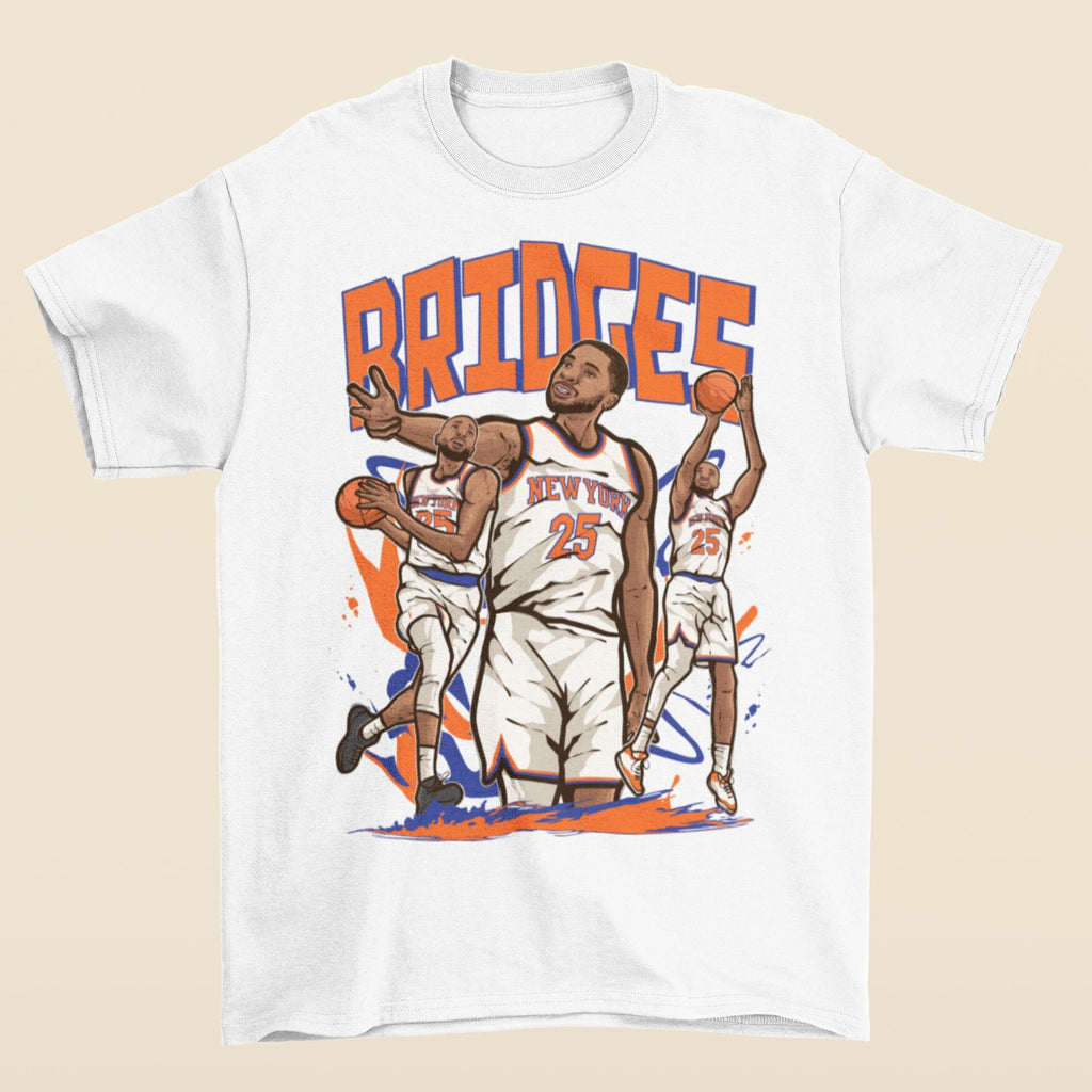 Mikal Bridges Cartoon York Basketball Unisex T-shirt, Sweatshirt, Hoodie (3)