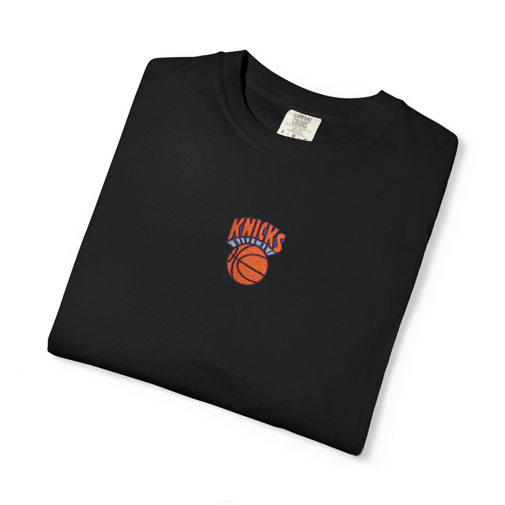 Embroidered Ny Knicks Team Basketball Logo Comfort Colors Playoff Finals (3)