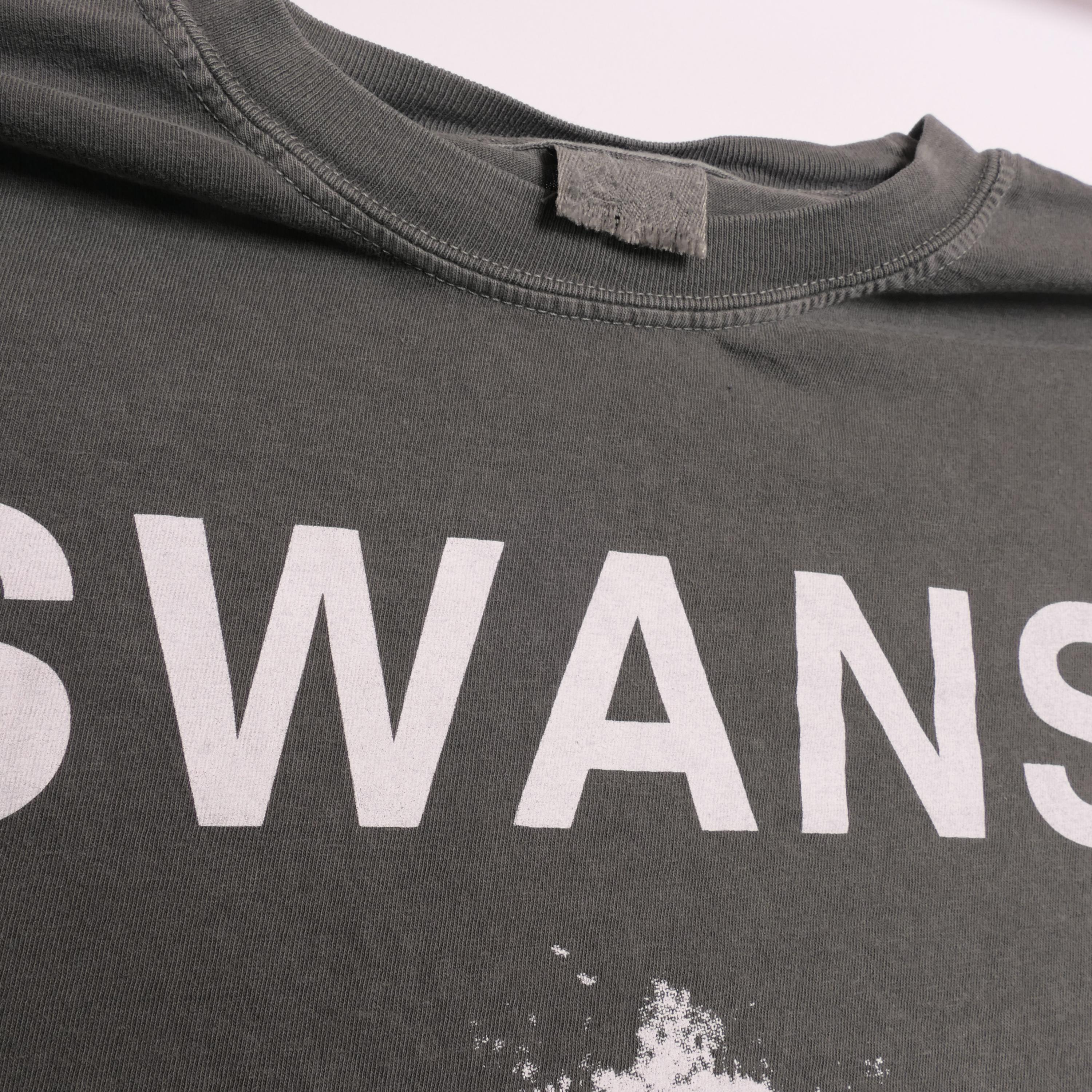 Swans Band Tee Experimental American Rock Group York Michael Gira Heavy Metal Punk Rock Alternative Heavyweight Faded Xl (3)