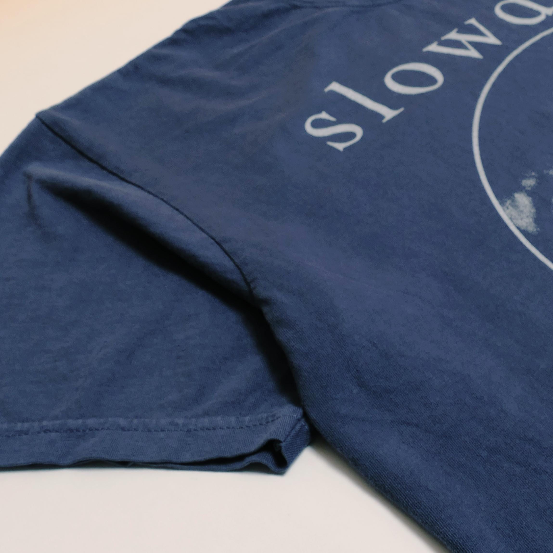 Slowdive Shoegaze Band Tee Faded Tour Ambient Noise Post Punk Alternative Grunge Band Souvlaki Album Cover Single Shoegazer Navy Xl (3)