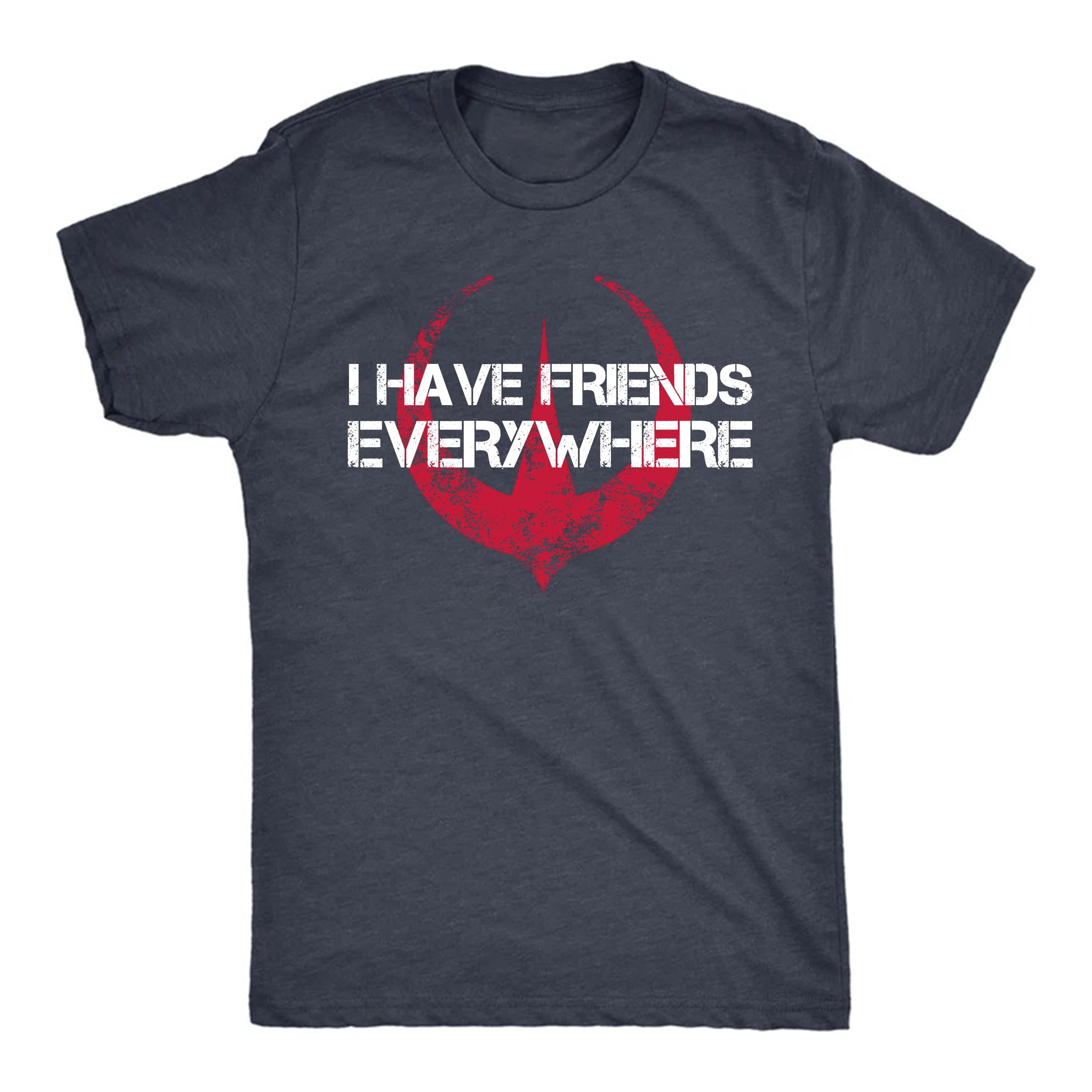 Friends Everywhere Jersey Tee Andor Inspired Short Sleeve Friends Minimalist Tee (3)