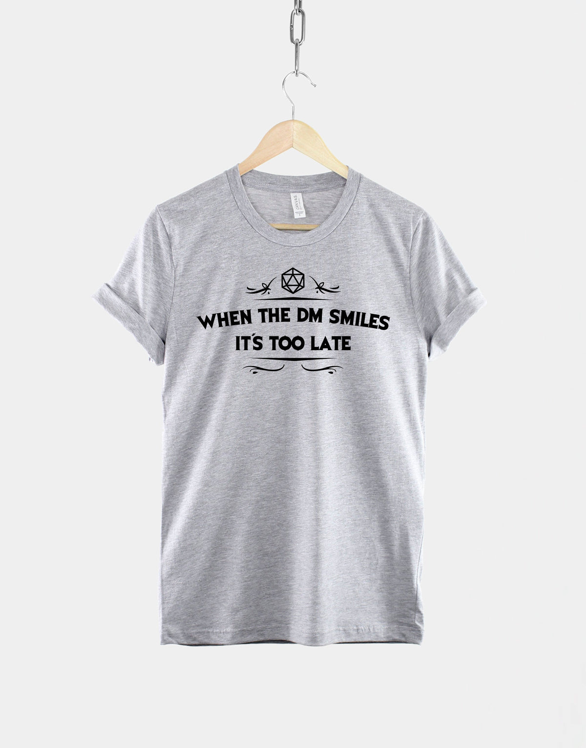 Dm Smiles Dnd Dungeons Dragons Quote Tee Dungeon Master (3)