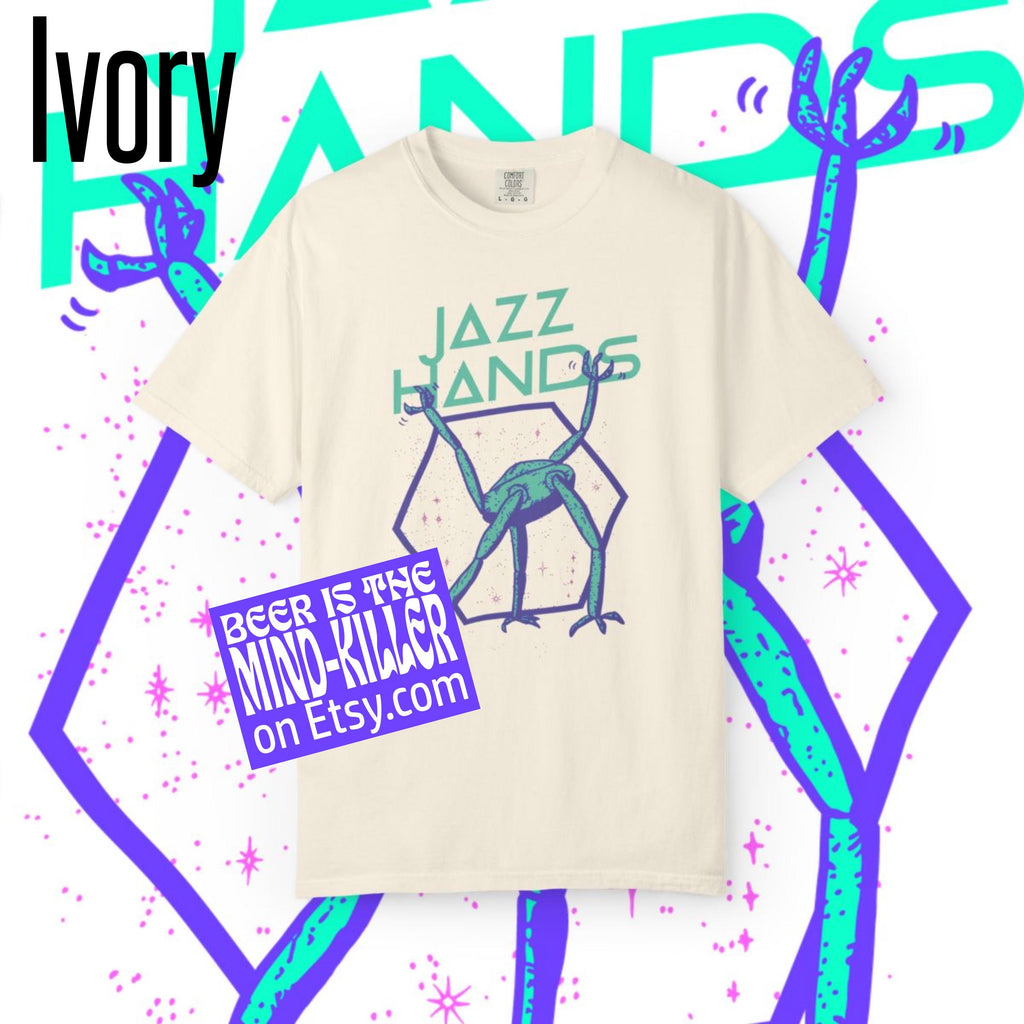 Jazz Hands Front Only Project Hail Mary Comfort Colors Garment-Dyed (3)