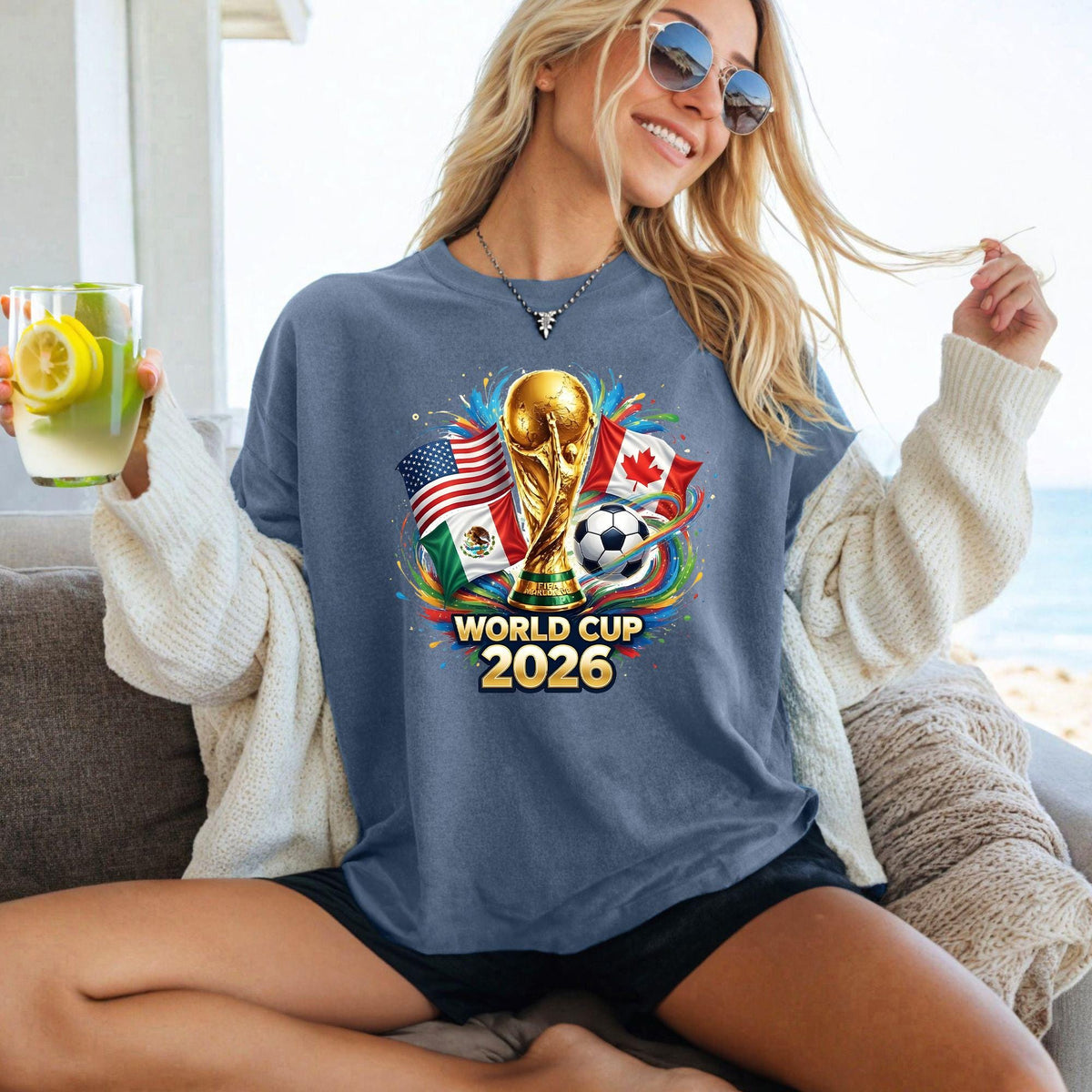 Comfort Cooors World Cup 2026 Soccer Usa Mexico Canada Flags (3)