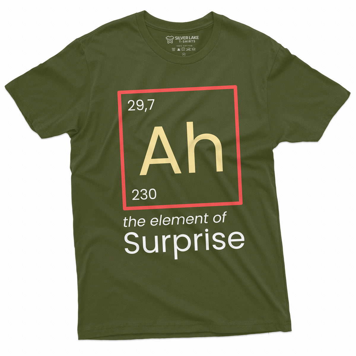 Ah Element Surprise Chemistry Chemist Periodic Table Birthday Tee Him Tee (3)