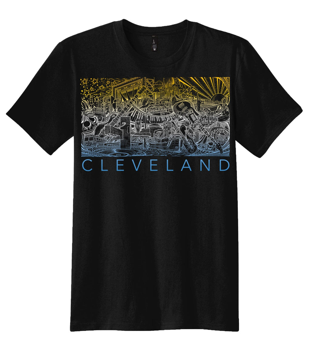 Cleveland Rock Black Unisex T-shirt, Sweatshirt, Hoodie (3)