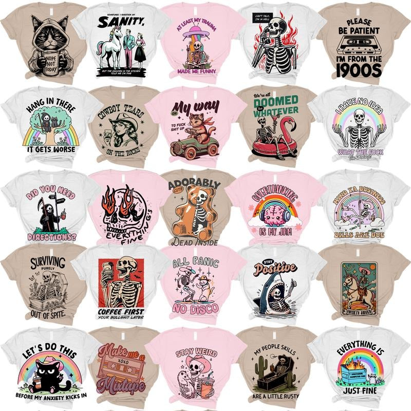 2 for $29 Mystery Tees! - Print is Sublimation, Unisex Non-Fitted T-Shirt Hoodie, Sweatshirt | HypeDripTees.com