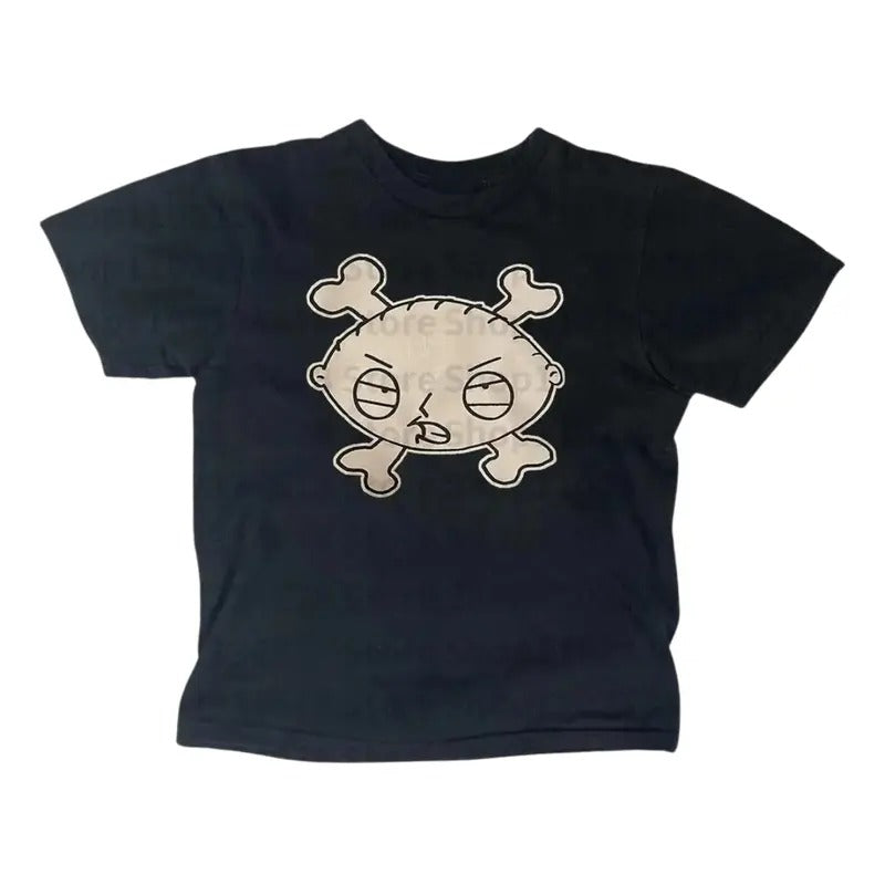 2000s Cute Womens Baby Tee, Vintage Graphic T-Shirt, Trendy 90s Baby Tee, Women Fitted T-Shirt, Y2k Top Women Streetwear,...