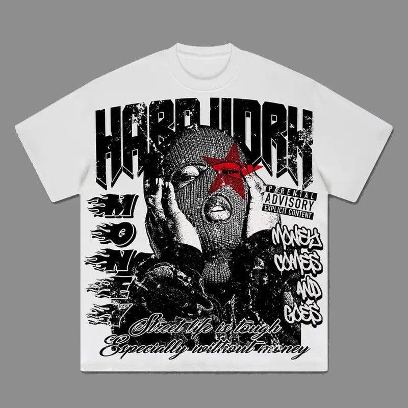 2024 New Money Street Retro Old Graphics T-Shirt Y2k Fashion Streetwear Hoodie, Sweatshirt | HypeDripTees.com