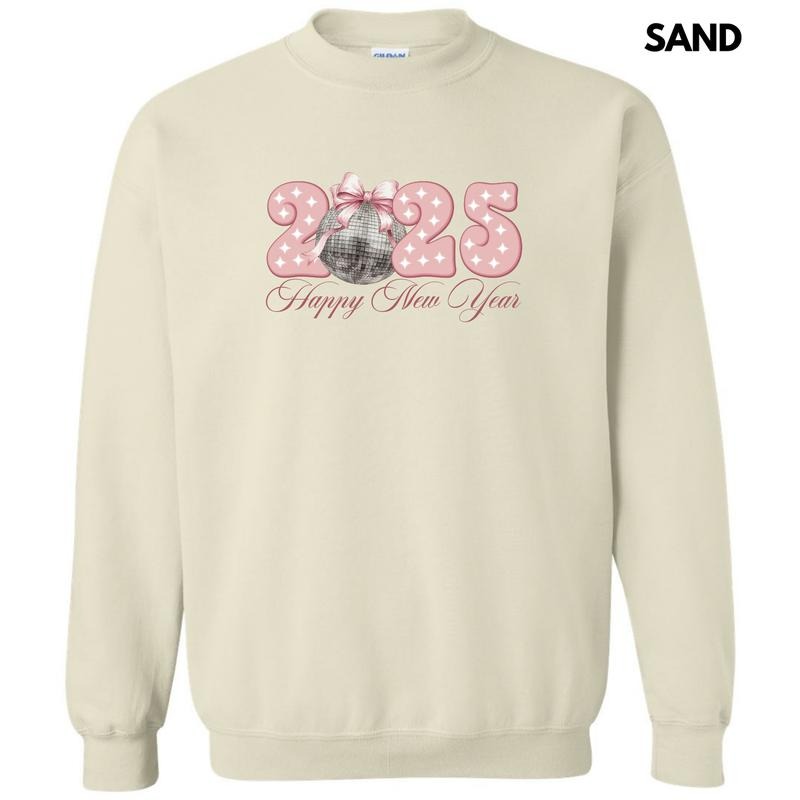 2025 Blush Disco New Year Sweatshirt 'NLB' T-Shirts, Hoodie | HypeDripTees.com