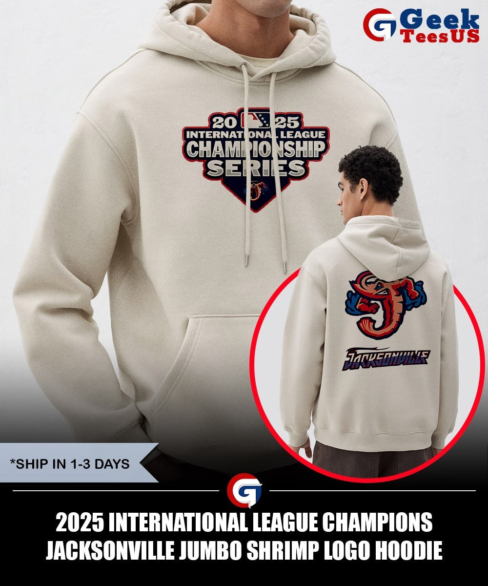 2025 International League Champions Jacksonville Jumbo Shrimp logo shirt