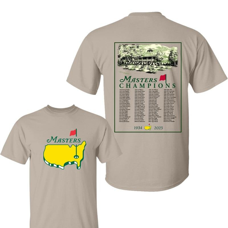 2025 Masters Tournament Augusta 91 Years Shirt Golf Tournament Shirt Masters Golf T-Shirts, Hoodie, Sweatshirt