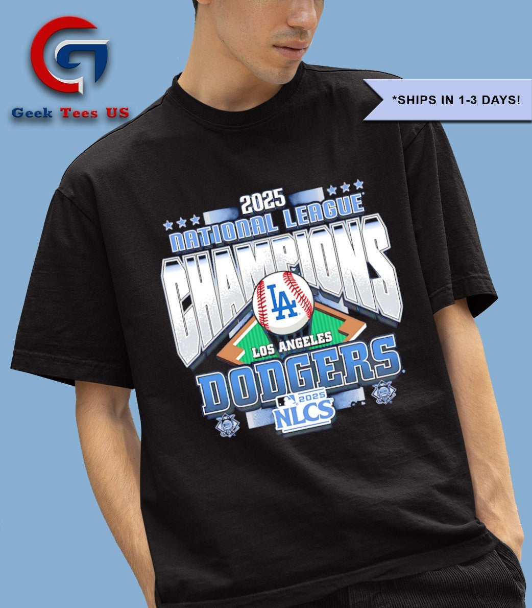 2025 National League Champions World Series Los Angeles Dodgers baseball shirt