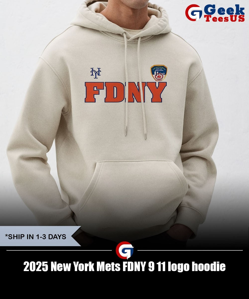 2025 New York Mets FDNY 9 11 logo shirt