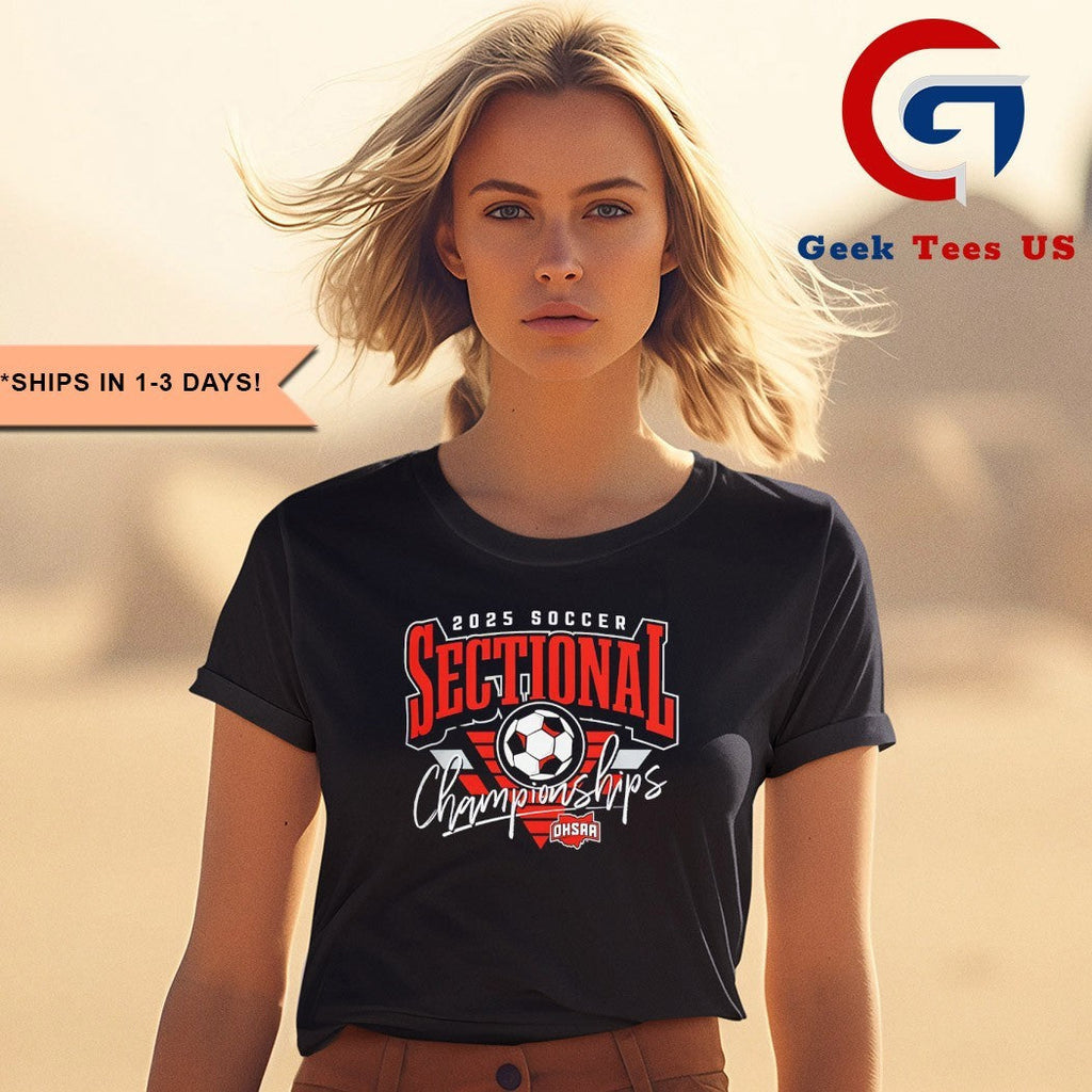 2025 OHSAA Soccer Sectional Championships shirt