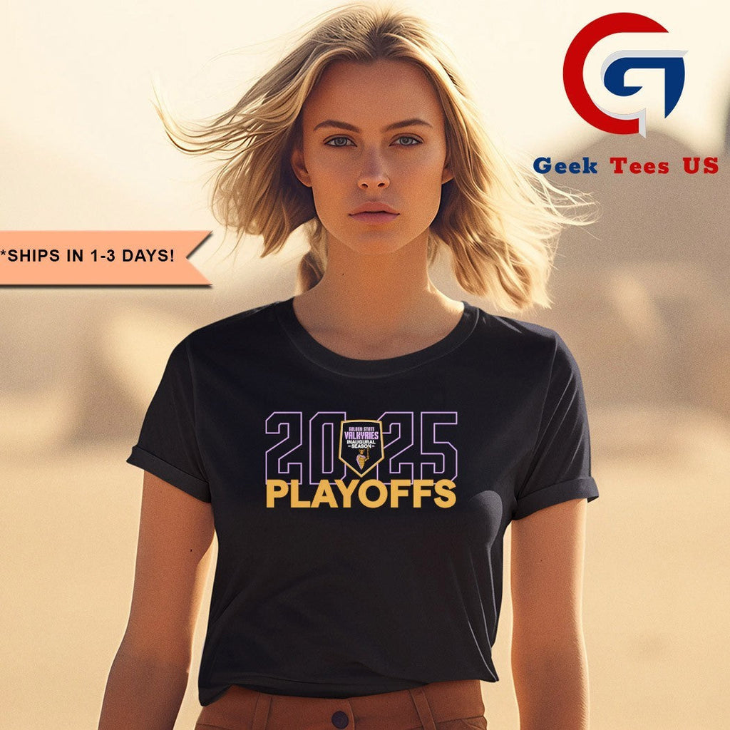 2025 Playoffs Golden State Valkyries WNBA Inaugural Season logo shirt