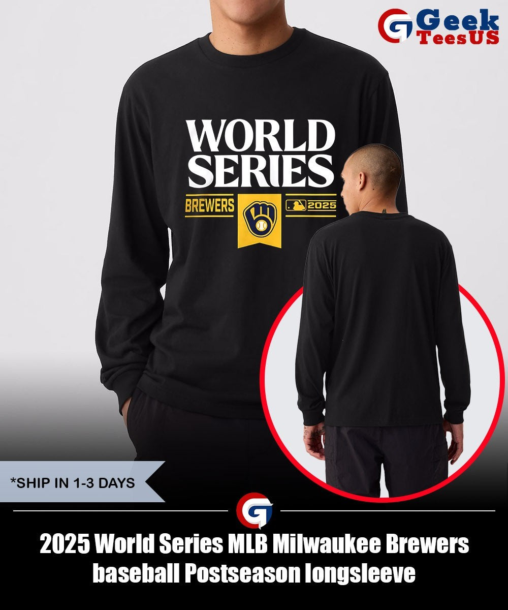 2025 World Series MLB Milwaukee Brewers baseball Postseason shirt