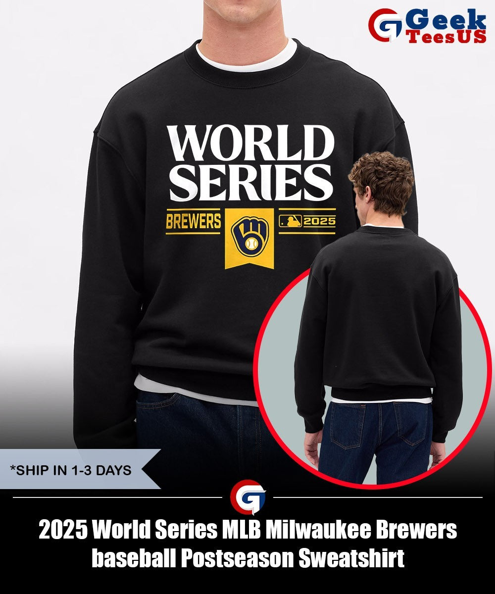 2025 World Series MLB Milwaukee Brewers baseball Postseason shirt