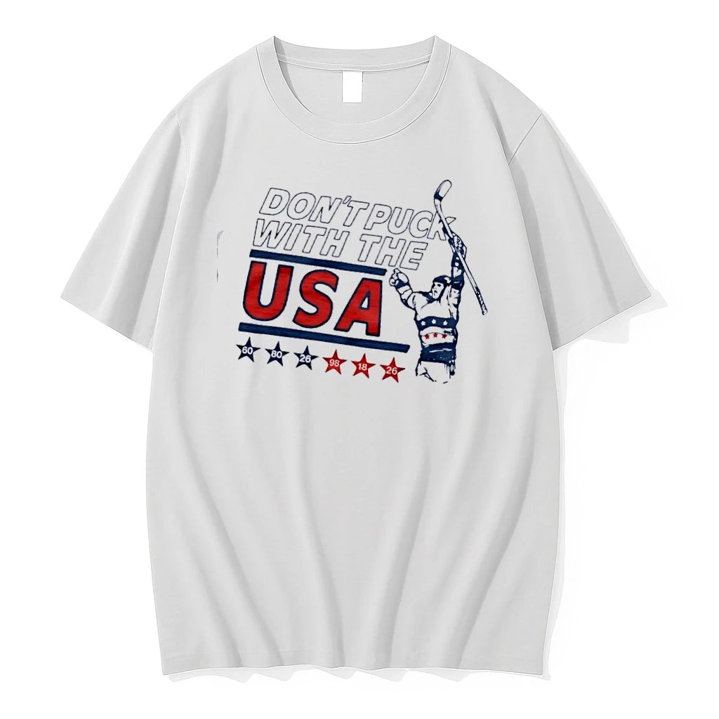 2026 Dont Puck With The Usa Ice Hockey Tshirts Sweater Hoodie, Sweatshirt | HypeDripTees.com