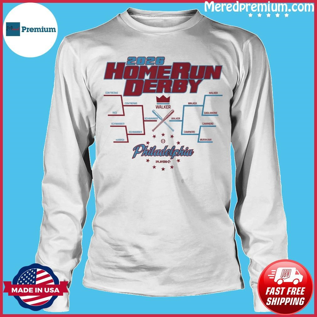 2026 MLB Home Run Derby Bracket Shirt