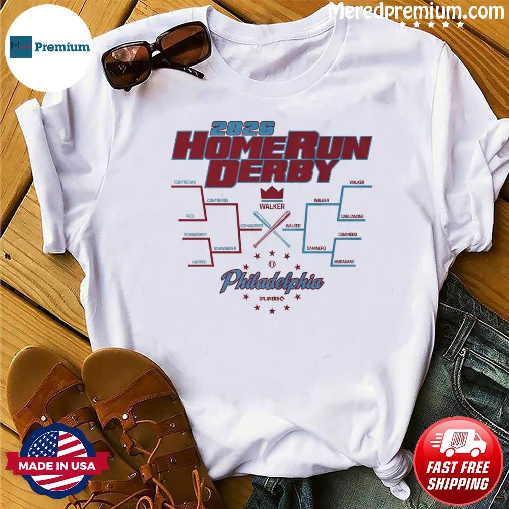 2026 MLB Home Run Derby Bracket Shirt