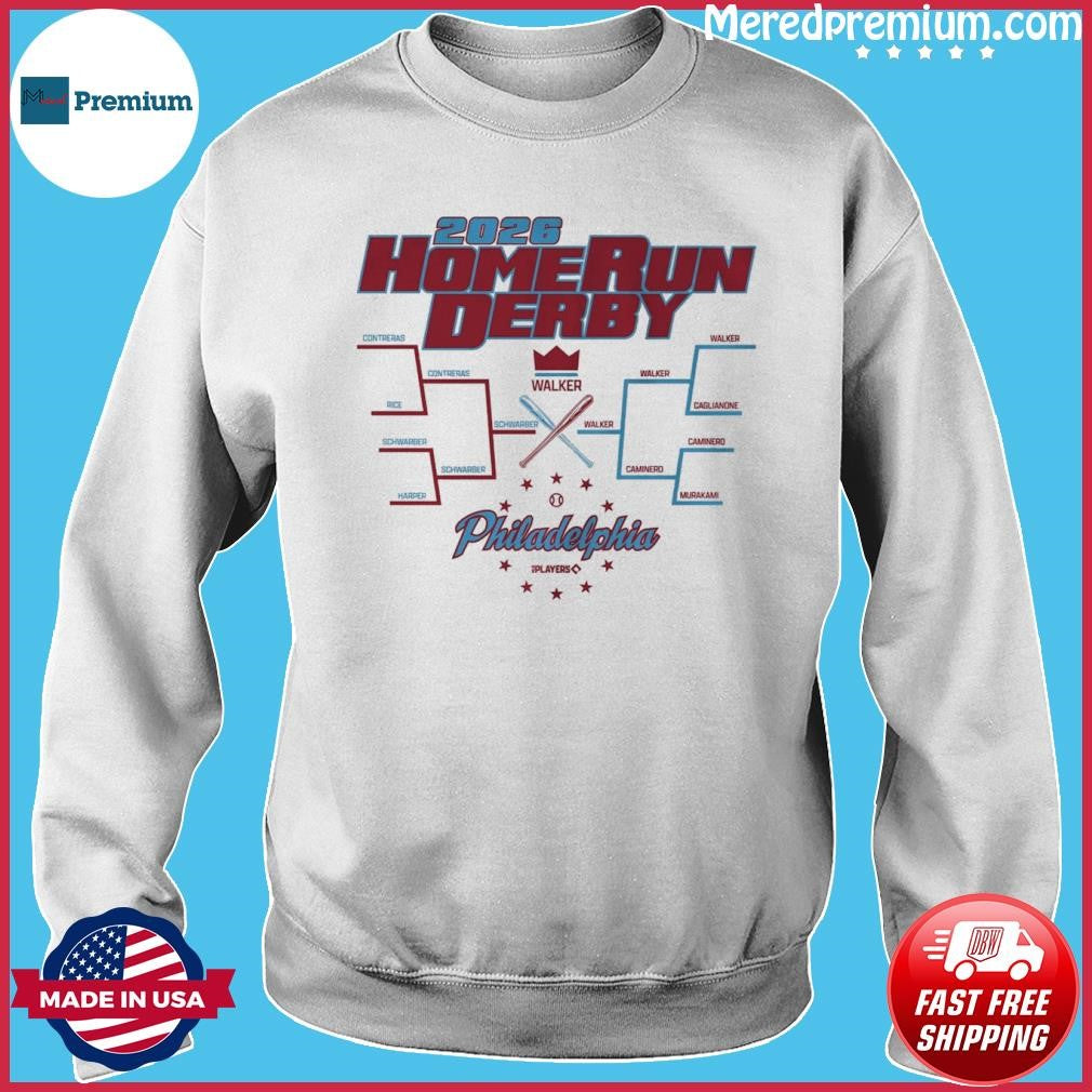 2026 MLB Home Run Derby Bracket Shirt