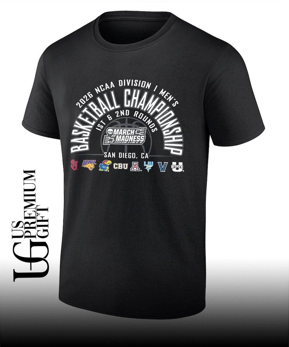 2026 March Madness NCAA Divisio I men’s basketball Championship 1St and 2Nd rounds shirt