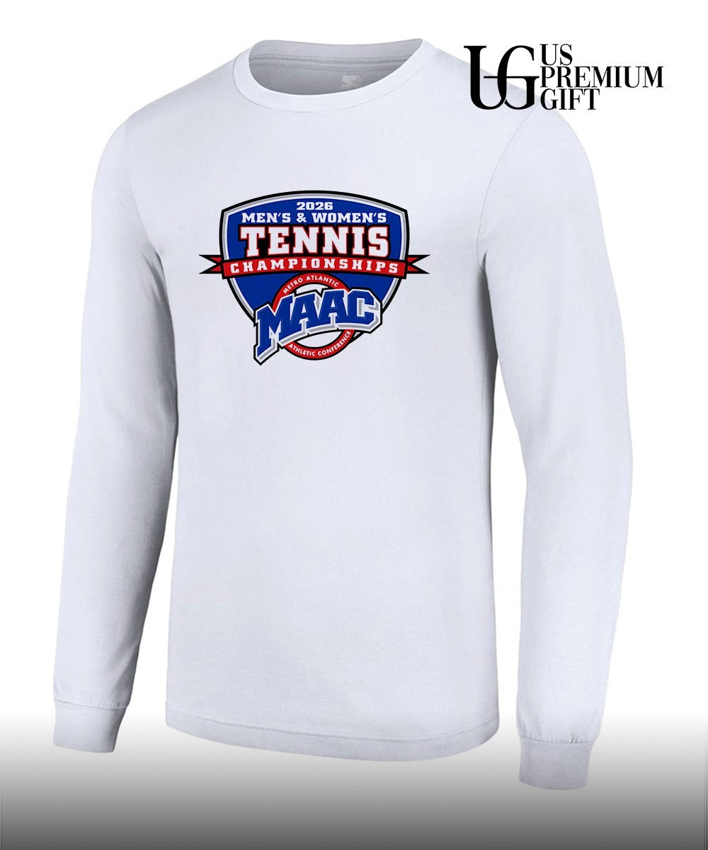 2026 Men’s and Women’s Tennis Championships MAAC logo shirt
