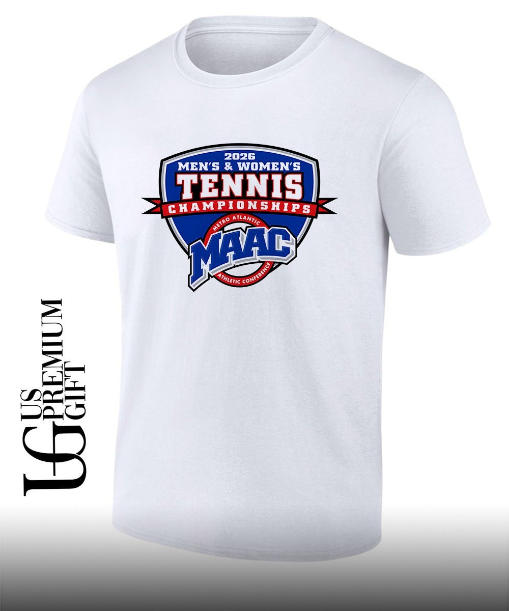 2026 Men’s and Women’s Tennis Championships MAAC logo shirt