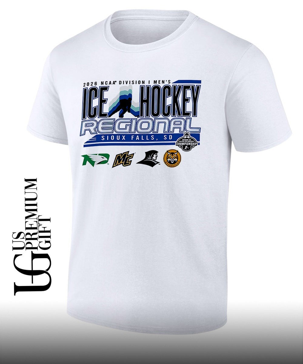 2026 NCAA Division I Men’s Ice Hockey Regional Sioux Falls shirt