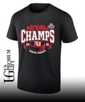 2026 NCAA Frozen Four Denver Pioneers Ice Hockey National Champions hockey puck shirt