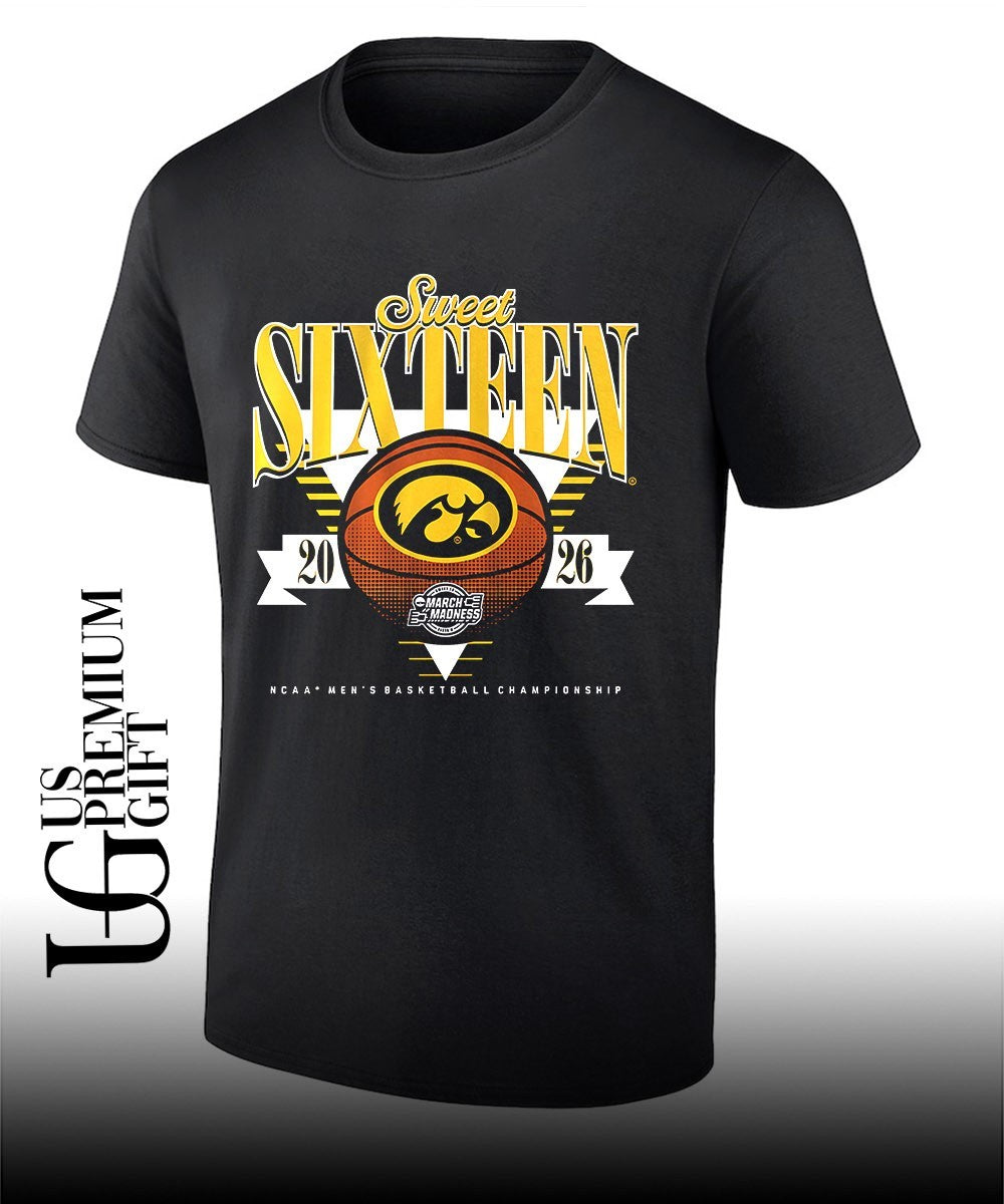 2026 NCAA March Madness Sweet Sixteen Iowa Hawkeyes Men’s basketball Championship shirt