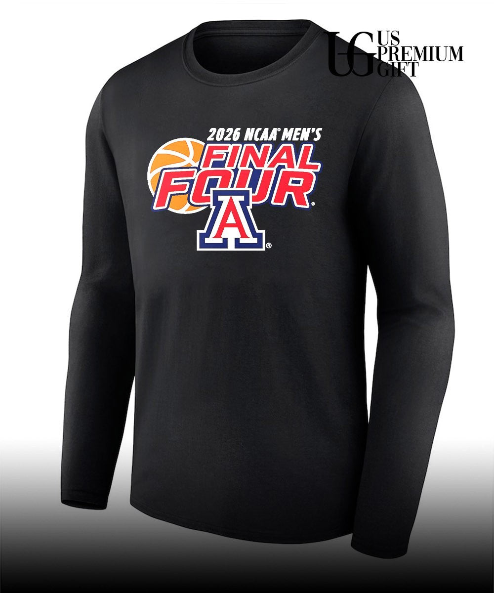 2026 NCAA Men’s Arizona Wildcats basketball Final Four shirt