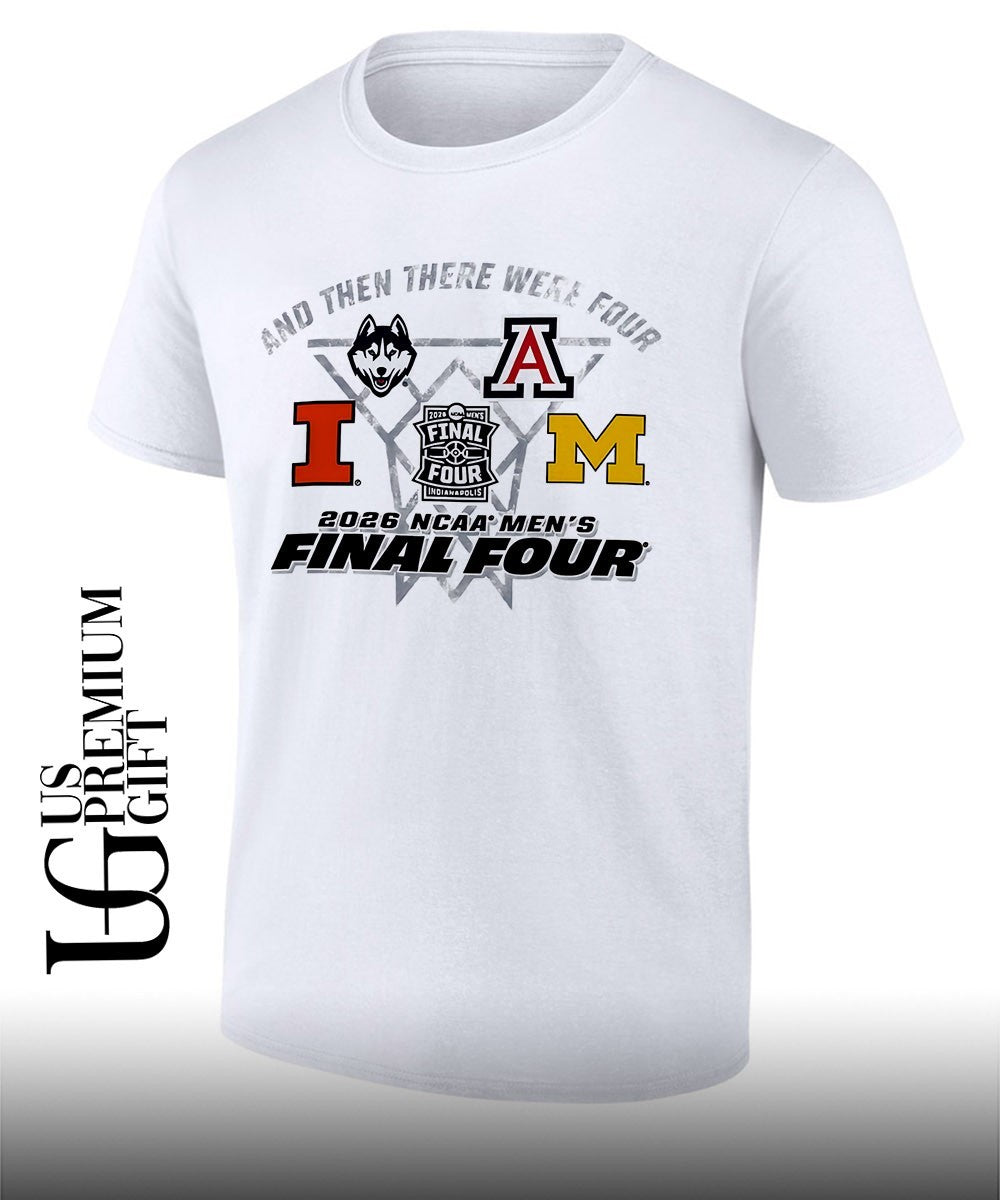 2026 NCAA Men’s Final Four basketball And Then There Were Four shirt