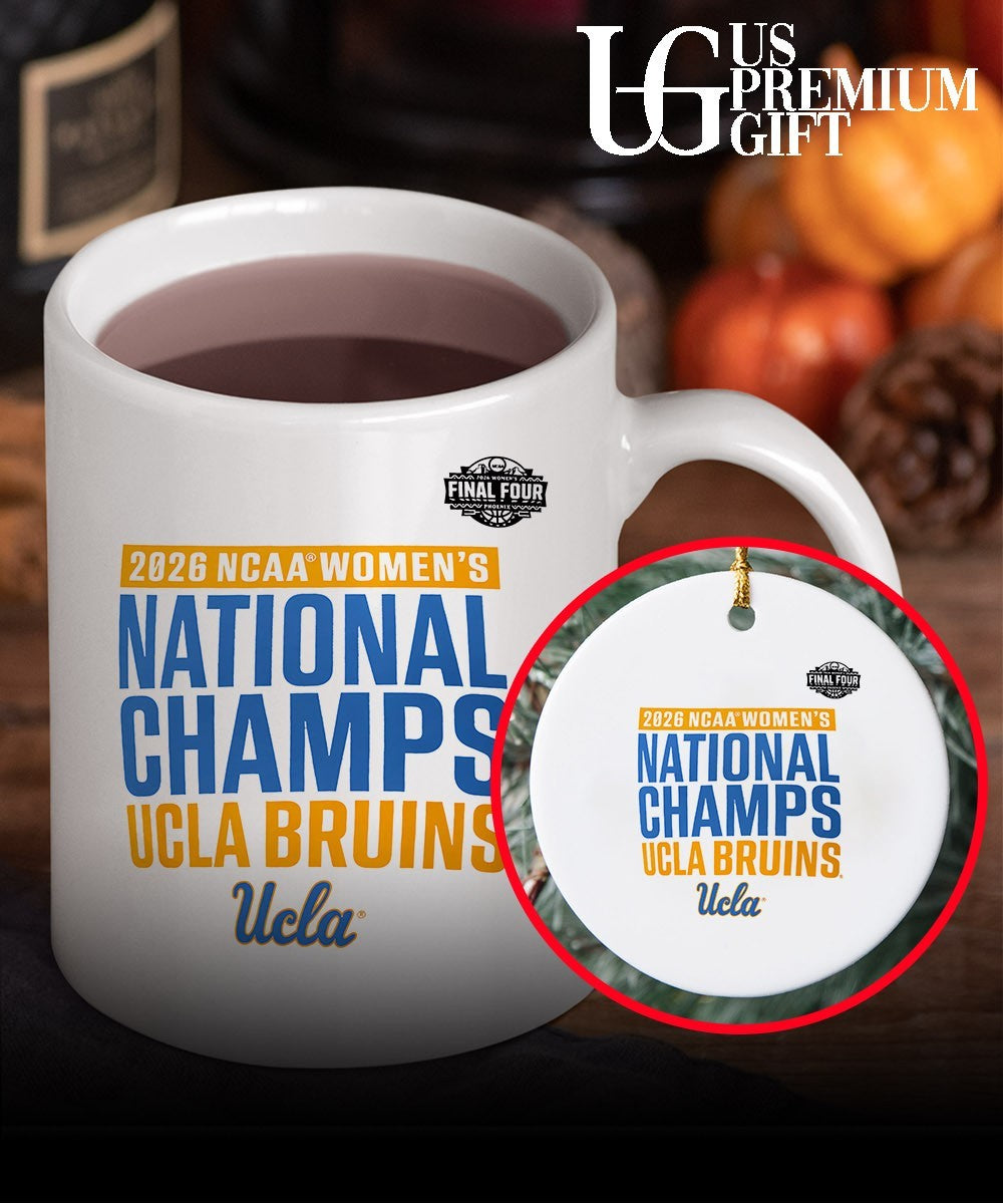 2026 NCAA National Champions UCLA Bruins Women’s Basketball celebration shirt