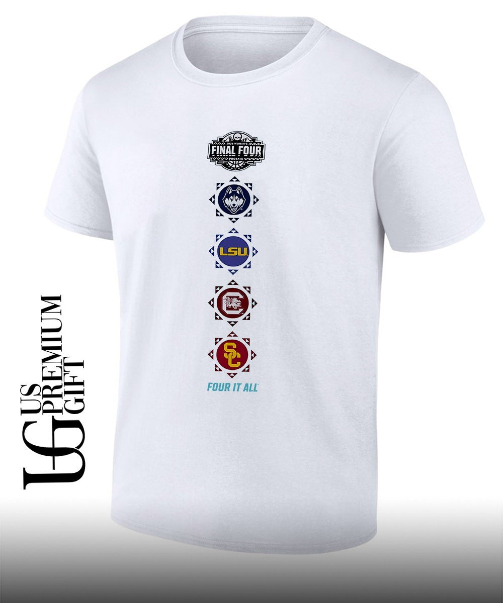 2026 NCAA Women’s Final Four NCAA 4 Team Four It All logo shirt