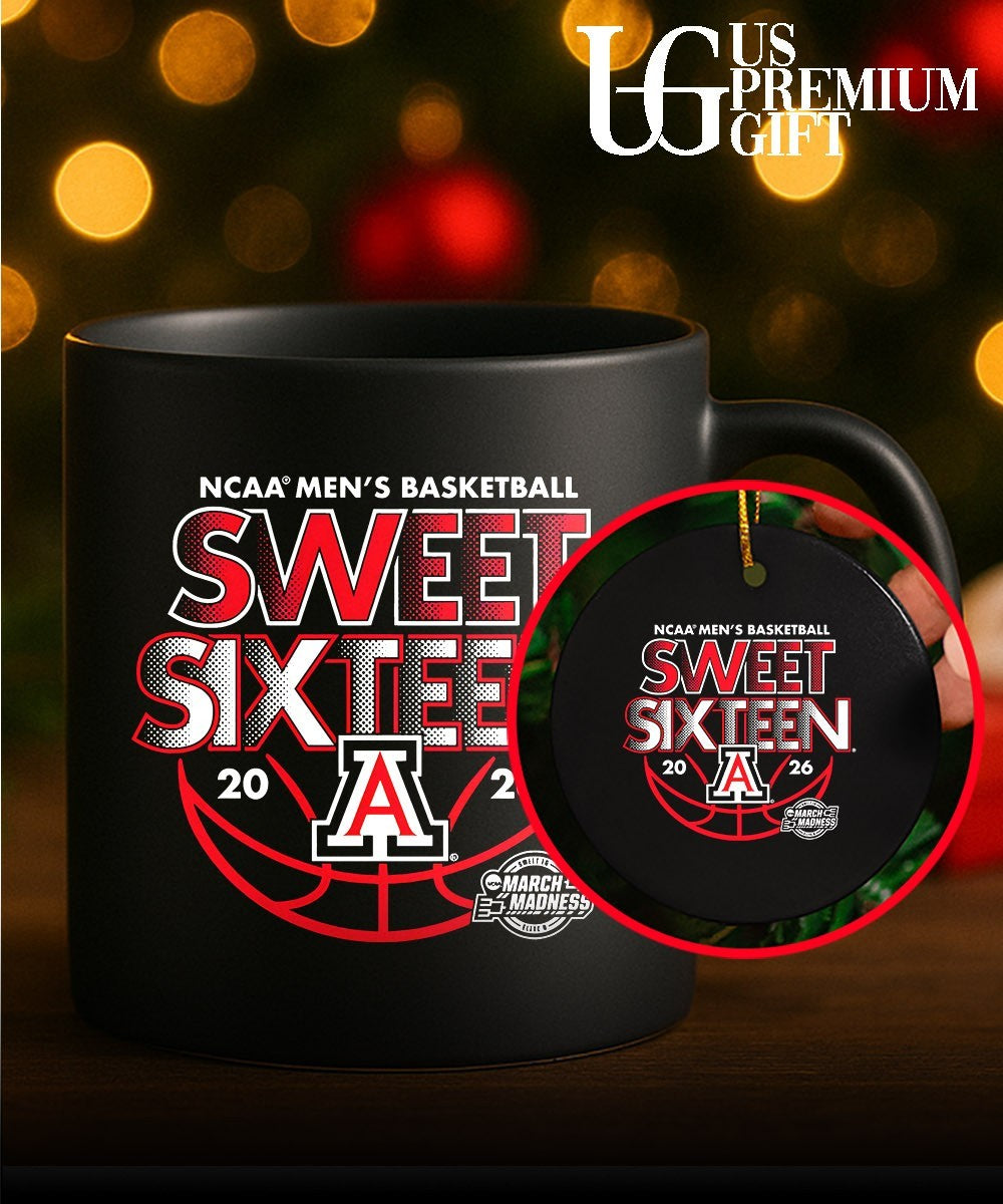 2026 Sweet Sixteen Arizona Wildcats men’s basketball NCAA March Madness shirt