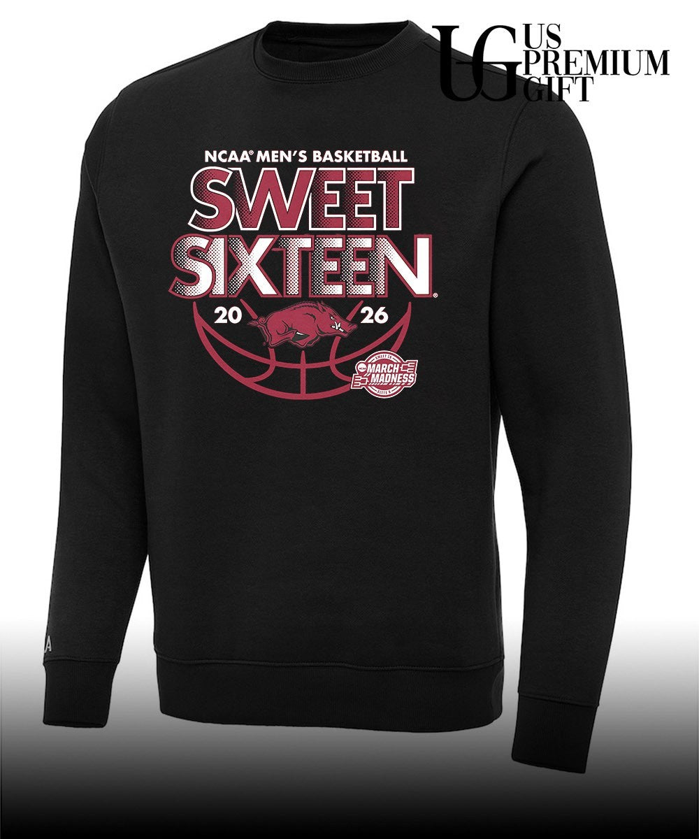 2026 Sweet Sixteen Arkansas Razorbacks men’s basketball NCAA March Madness shirt