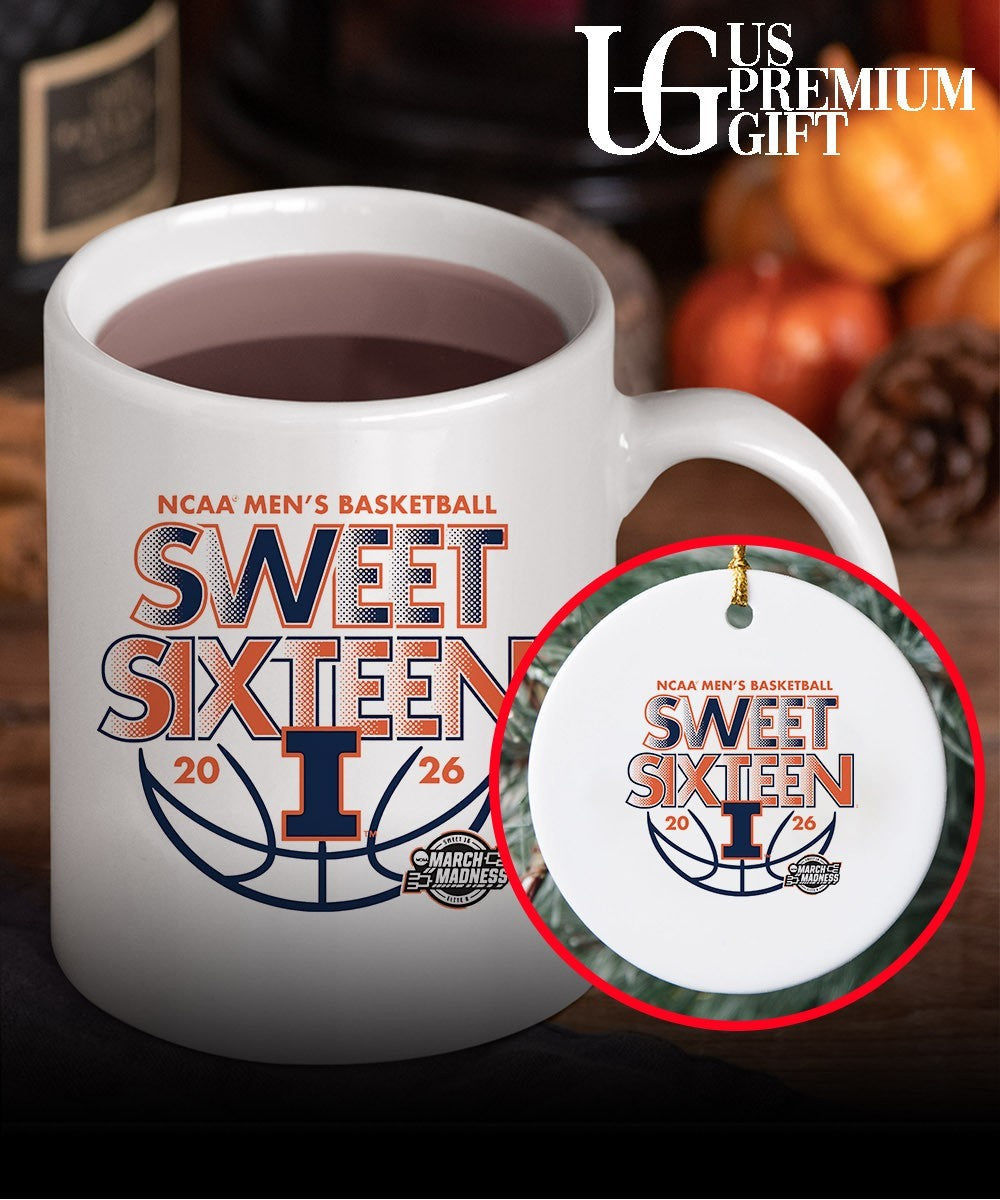 2026 Sweet Sixteen Illinois Fighting Illini men’s basketball NCAA March Madness shirt