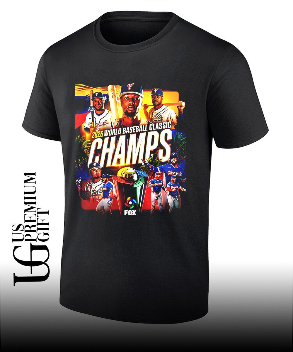 2026 Venezuela Team World Baseball Classic Champions poster shirt