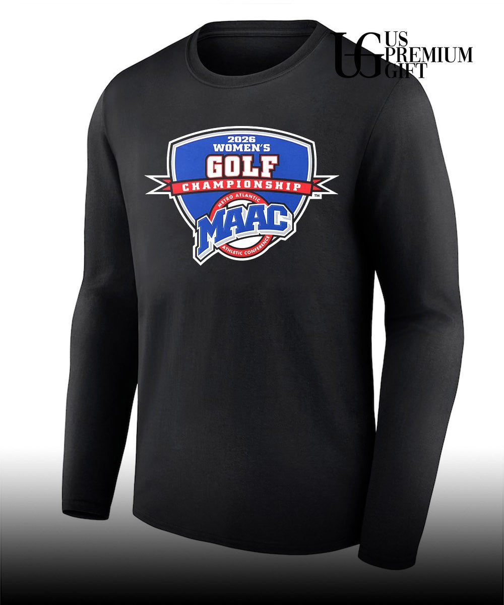 2026 Women’s Golf Championships MAAC shirt