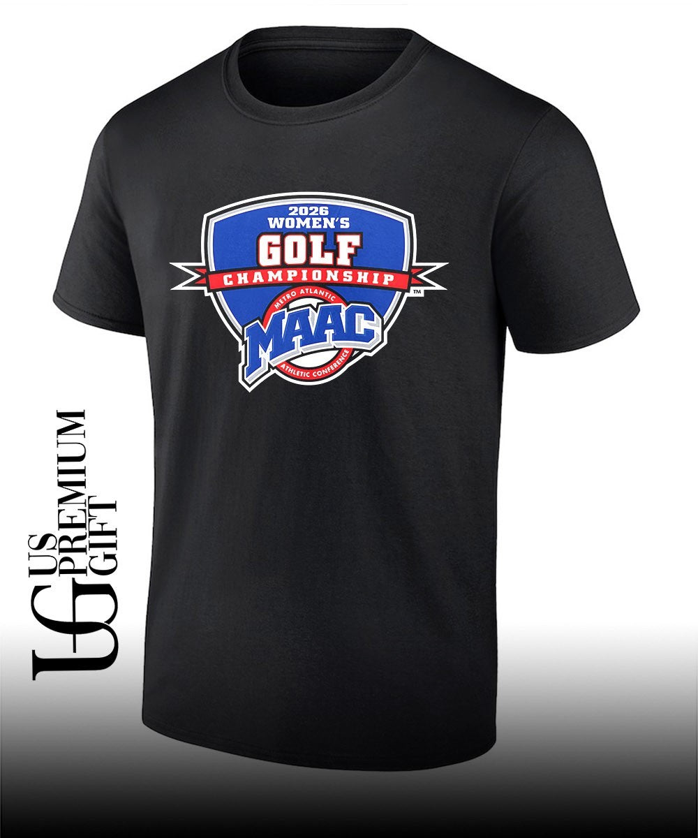 2026 Women’s Golf Championships MAAC shirt