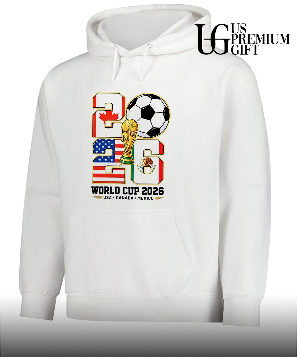 2026 World Cup Soccer USA Canada Mexico Host Nations shirt