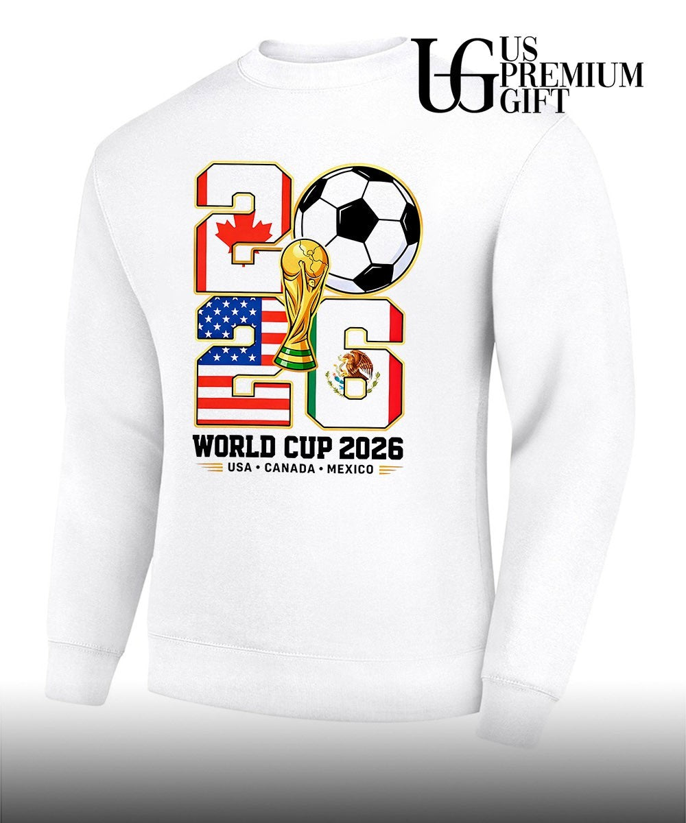 2026 World Cup Soccer USA Canada Mexico Host Nations shirt