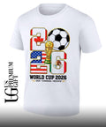 2026 World Cup Soccer USA Canada Mexico Host Nations shirt
