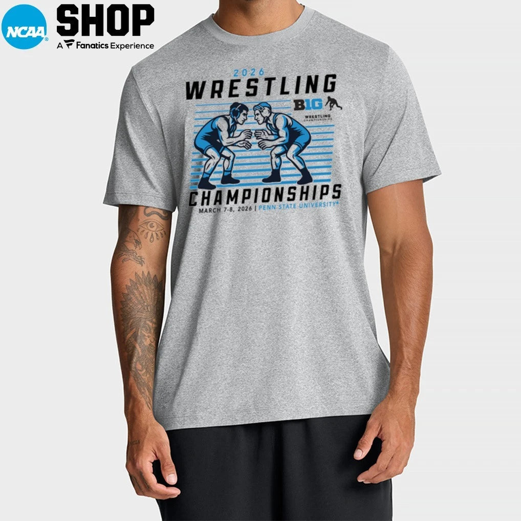 2026 Big Ten Wrestling Championships March 7-8 2026 Penn State University T-Shirt