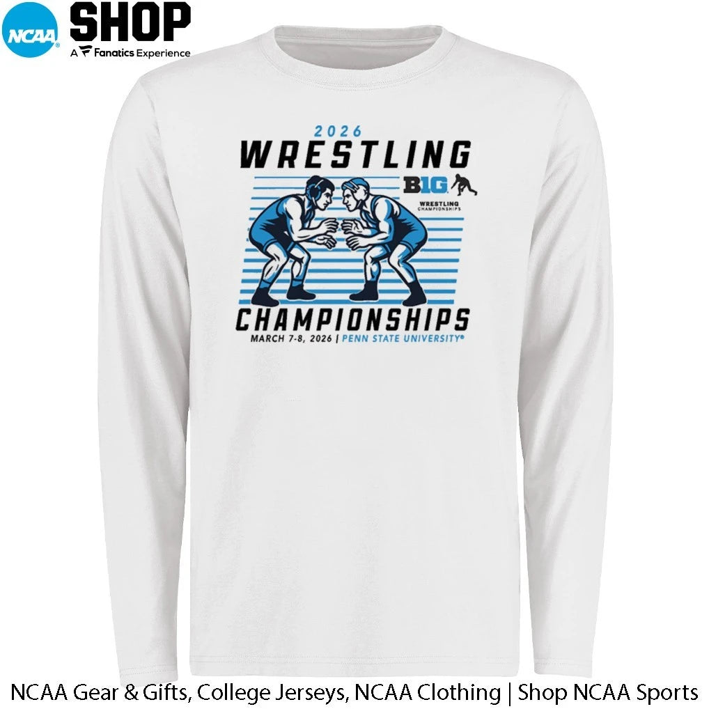 2026 Big Ten Wrestling Championships March 7-8 2026 Penn State University T-Shirt